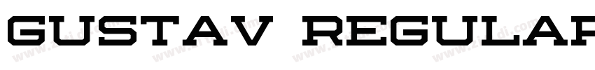 Gustav Regular字体转换